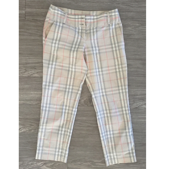 BURBERRY Ankle Pants Size 4 (fit closer to a 2) - Picture 2 of 11